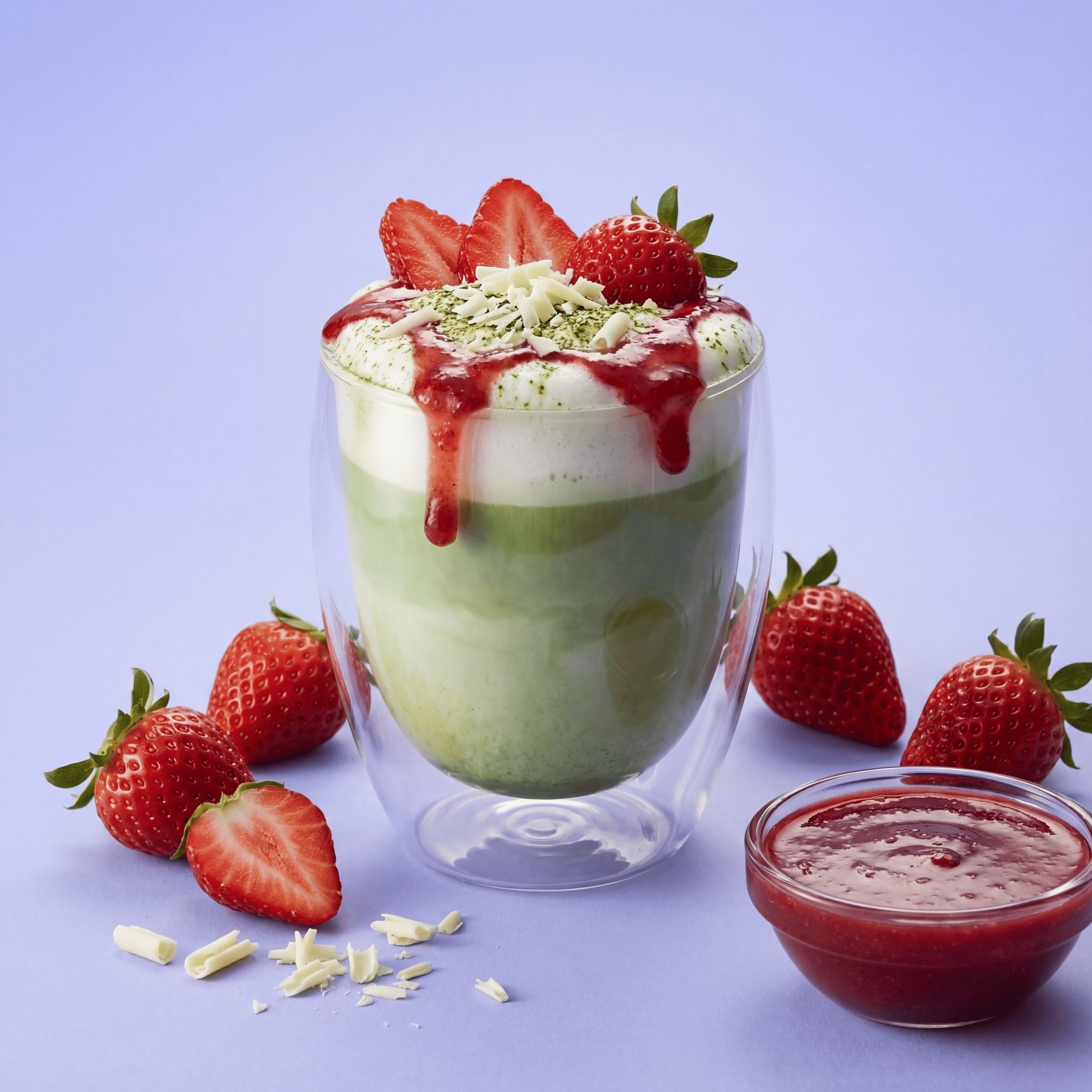Matcha Fraise 50g